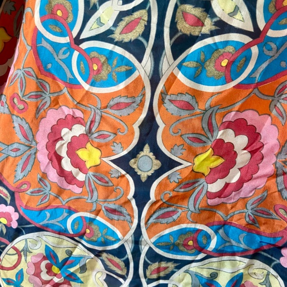 2X Johnny Was Silk Tunic - Picture 3 of 3